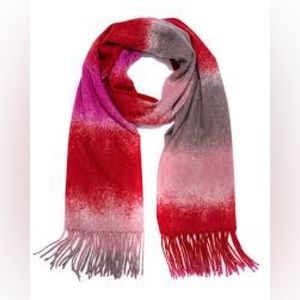 NWT Ombré Fringe Scarf